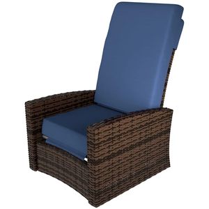 Sedia da Esterno per Soggiorno, Sedia a Sdraio da Giardino, Arredamento da Patio Resistente alle Intemperie per Interni ed Esterni - Product Image 5
