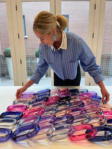 Eslabones de Cadena de Resina para Accesorios de Cadena Acrílica para Muebles, Empaquetados en Cajas - Product Image 6