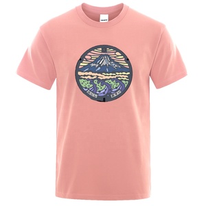 Camisetas Unisex de Color Sólido para Verano 2025, 100% Algodón, OEM, Impresión de Serigrafía Frontal, 200g, Personalizadas, Transpirables y de Secado Rápido para Hombre - Product Image 4
