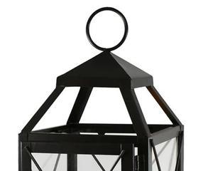 Faroles de Acero Inoxidable con Acabado Negro Mate para Decoración del Hogar en Exteriores, Hechos a Mano y Personalizados - Product Image 2