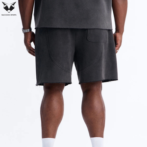 <b>Men</b>’s Athletic Fleece <b>Shorts</b> Best Quality Comfortable Sweat <b>Shorts</b> with Pockets Casual Sports Gym Training Summer Wear - Product Image 5