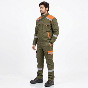 Uniforme de Seguridad de Alta Visibilidad, Ropa de Trabajo Reflectante, Material Duradero, Ajuste Ligero y Cómodo, Ropa de Trabajo para la Construcción OEM - Product Image 6