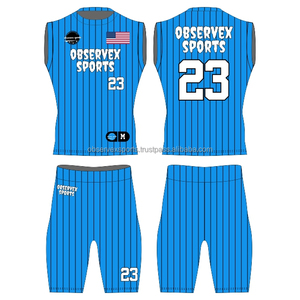 Ensemble d'uniformes de football américain 7v7 avec drapeau américain, maillot de compression unisexe pour adultes, ensemble de maillots de jeu personnalisés respirants - Product Image 1