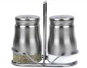 Stainless Steel Dredge Shaker Spice Dispenser Handle Sugar <b>Salt</b> Pepper Shaker Seasoning Canister Commercial Kitchen Tools - Product Image 1