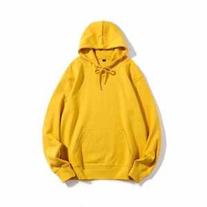 cotton hooded <b>pullover</b> sweatshirt premium heavy fleece oversized custom <b>men's</b> hoodies - Product Image 2