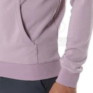 Sudadera básica de algodón cómoda con tela ligera y suave para un look informal y relajado. - Product Image 5