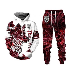 Ensemble de survêtement d'hiver pour homme Econex Sports 2025, taille plus, à capuche, 2 pièces, respirant, pantalon et sweat-shirt en polaire réversible - Product Image 5