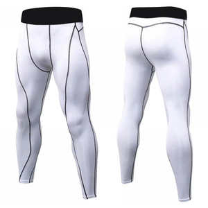 Leggings Deportivos para Hombre, Estilo Nuevo 2026, Ajustados, Transpirables, Cintura Elástica, Compresión, Diseño de Logotipo Personalizado, OEM - Product Image 3