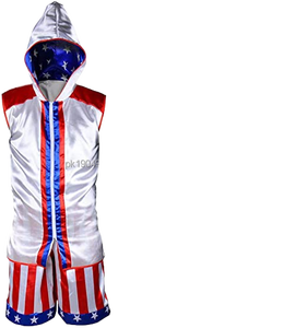 Conception personnalisée OEM professionnel unisexe Kick Boxing uniforme meilleure qualité gilet de boxe et court pour la boxe enfants et adultes - Product Image 1