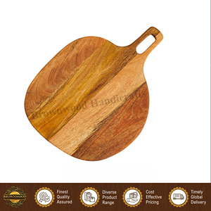 Premium Quality Natural Wood Finished Color 100% Natural Acacia Wood Cutting Board 18m Perfect for Vegetables Chopping & Cutting - Product Image 3
