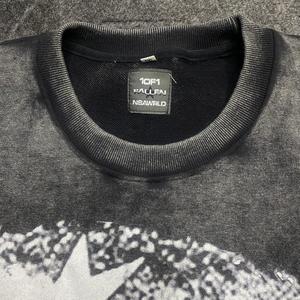 Camiseta sin mangas para hombre, lavada al ácido, de algodón grueso, estilo urbano, con estampado gráfico, cuello redondo, personalizada - Product Image 2