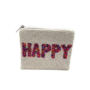 Monedero de Moda con Diseño Étnico, Bordado con Cuentas de Semillas, por MD HANDICRAFTS - Product Image 5