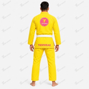 Uniforme Premium de Jiu Jitsu Brasileño, 400 GSM, Tejido de Algodón Perla, Duradero y Ligero, para Academia de Jiu Jitsu Brasileño - Product Image 5