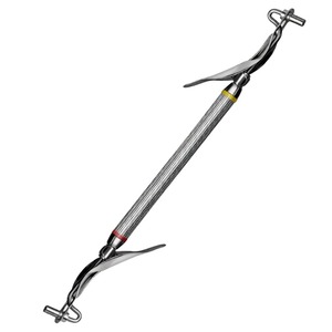 Porte-amalgames double extrémité 8 pouces (20,3 cm) avec grandes pointes jumbo, en acier inoxydable, pour restauration dentaire, avec poignée ergonomique, INSTRUMENTS manuels - Product Image 6