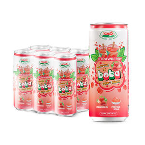 Nawon - Bebida de Jugo de Durazno de 320 ml con Boba Efervescente, Té Helado, Jugo de Frutas, Bebida Enlatada, Fabricante de Bebidas, HALAL, OEM - Product Image 4