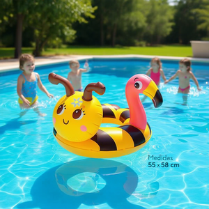 Gommone gonfiabile Intex a forma di animale 55x58 cm, gioco da piscina per bambini dai 3 ai 6 anni - Product Image 3