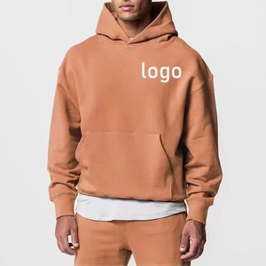 เสื้อฮู้ดโอเวอร์ไซส์แบบยูนิเซ็กซ์ สีพื้น ดีไซน์กระเป๋าเสื้อ สวมใส่สบายๆ สำหรับฤดูใบไม้ร่วง ผ้าเฟรนช์เทอร์รี่ถัก แขนเสื้อแบบปกติ - Product Image 4