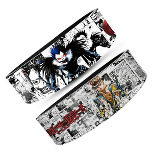 High Quality Customized Cowhide Leather Belt Death Note Anime <b>Back</b> <b>Support</b> Professional Protection Heavy Duty Breathable 10mm - Product Image 4