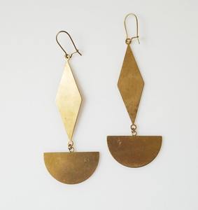 Pendientes de Latón de la Mejor Calidad con Acabado Vintage para Chicas, Aleación Duradera para Bodas y Festivales, Disponibles para la Venta - Product Image 6