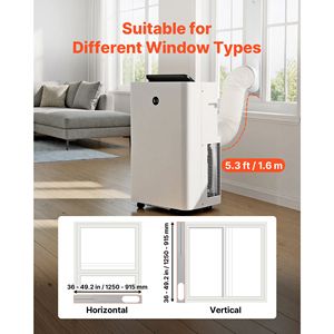 14000 BTU (9800 BTU SACC) <b>Portable</b> Air Conditioner Heater Combo LED Touch Panel Remote AU/UK/US/EU 5 1 Standing Cooling <b>Ac</b> <b>Unit</b> - Product Image 3