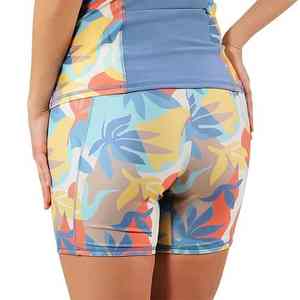 Pantalones cortos de playa para mujer, transpirables, duraderos, de verano, con logotipo personalizado, material sostenible, impresión digital. - Product Image 2