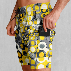 Shorts de sublimation pour hommes en matériau 100% respirant / Shorts de sublimation pour hommes avec 2 poches latérales personnalisées, pas cher - Product Image 2