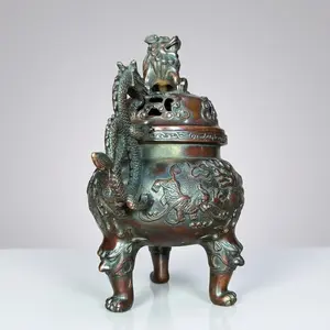 Handcrafted Artistic <b>Bakhoor</b> Incense <b>Burner</b> Inspired by Arabic Heritage for High End Interior and Aroma Use - Product Image 5