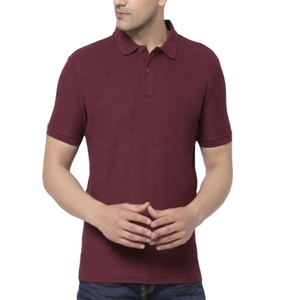 2023 venta al por mayor respetuoso con el medio ambiente de punto de color sólido Slim Fit de alta calidad 100% algodón para todas las estaciones de los hombres para camiseta con logotipo - Product Image 5