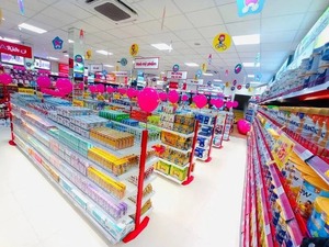 Étagère de supermarché robuste à 5 niveaux, présentoir autoportant en métal réglable pour la vente au détail - Product Image 6