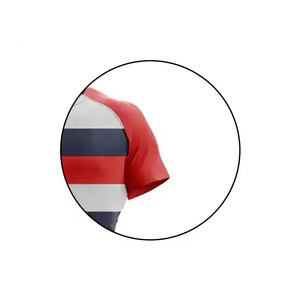 Uniforme de Rugby Moderno para Hombre, Material de Poliéster Duradero, Camiseta de Manga Corta y Pantalones Cortos a Juego, Ideal para Deportes de Equipo - Product Image 4