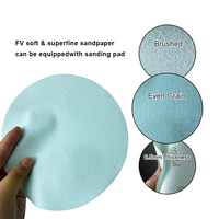 Disque de ponçage souple en oxyde d'aluminium de haute qualité Papier de verre circulaire grain 1200 pour peinture de voiture