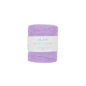 Corda di cotone Ilan 2mm viola 250g per la creazione di acchiappasogni - Product Image 1