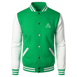 ออกแบบแจ็คเก็ต Letterman ของคุณเอง คุณภาพเยี่ยม แจ็คเก็ต Letterman แขนยาวสำหรับผู้ชาย - Product Image 1