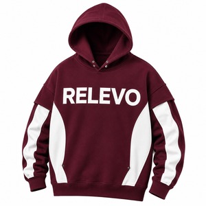 Las sudaderas cortas con capucha son tendencia en la ropa casual masculina. Este estilo de sudadera con cremallera frontal se adapta a la demanda de la moda urbana y ofrece una sudadera con capucha. - Product Image 3