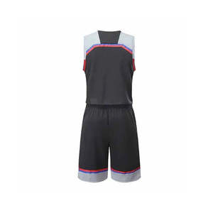 Maillots de basket-ball personnalisés, grande taille, légers, respirants, antibactériens, à séchage rapide, ensemble uniforme d'entraînement - Product Image 2