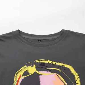 T-shirt décontracté pour femme, vêtement streetwear tendance, t-shirt en coton confortable pour femme, vêtements de mode haut de gamme, chemise pour femme - Product Image 3