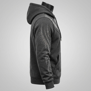 รายละเอียดประดับด้วยหินระยิบระยับ ภายในนุ่มนวล สวมใส่สบาย พร้อมฮู้ดทันสมัย ฮู้ดดี้ประดับด้วยหินไรน์คุณภาพพรีเมียม ผลิตจากผ้าที่ทนทาน - Product Image 4