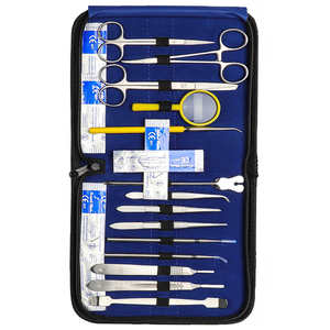Kit de pratique de suture chirurgicale ME-SIK-10, instruments chirurgicaux en acier, instrument chirurgical électrique, classe CE I, ISO13485, 1 an de garantie, par Dentavex - Product Image 1