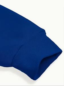 Sweat-shirt à capuche pour homme, formel/décontracté, en polaire lavée, à manches longues, anti-rides, séchage rapide, coupe classique, avec poche - Product Image 3