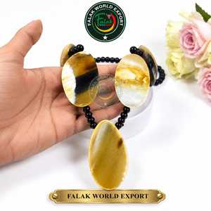 Collar de cuerno natural para niña, collar de cuerno de búfalo, nuevo diseño, superventas, el mejor regalo para fiestas, de Falak World Export - Product Image 1