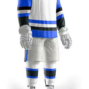 Uniforme de hockey sur glace à prix avantageux, best-seller, tissu doux, design personnalisé, uniforme de hockey sur glace en vente en ligne - Product Image 6