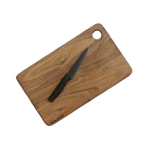 Planche à découper de cuisine en bois d'acacia artisanale planche à découper, fromage et service durable pour un usage quotidien à la maison - Product Image 1