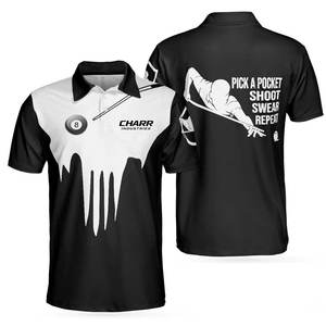 Maillot de sport tendance pour compétition de billard, logo personnalisé, grande taille, tissu doux, uniforme pour entraînement quotidien - Product Image 1