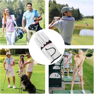 Gant d'entraînement de golf pour la main gauche – Cuir de mouton de qualité supérieure, poignée antidérapante, gant de golf respirant pour hommes et femmes - Product Image 6