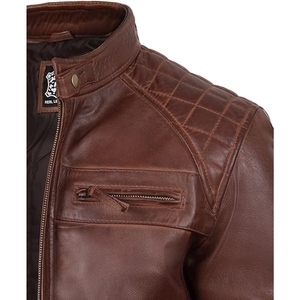 <b>Men's</b> Premium Quality <b>Leather</b> <b>Jacket</b> Fashionable Cow <b>Leather</b> <b>Jacket</b> Winter Motorcycle Racing bomber <b>jacket</b> for <b>men</b> - Product Image 5