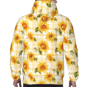 Nouveau design – Sweats à capuche pour hommes en sublimation, grandes tailles, vêtements tendance, 100 % polyester, couleur unie, imprimé hiver - Product Image 2