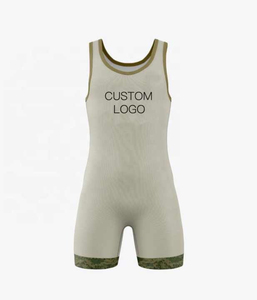 Custom Sublimated Wrestling Singlet Men Women Compression One Piece Uniform Powerlifting Suit OEM Team Logo Wholesale - Product Image 5