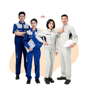 ชุดทำงานสำหรับผู้ชายชุดเสื้อกางเกงทำงานสำหรับงานเชื่อมในพื้นที่ก่อสร้าง - Product Image 1