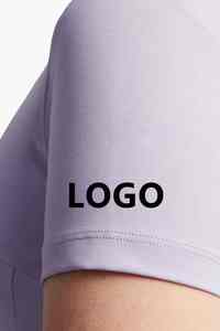 Nueva ropa de equitación de alta calidad, camisas ecuestres de manga corta, diseño personalizado, camisetas para mujer, capas base ecuestres. - Product Image 6