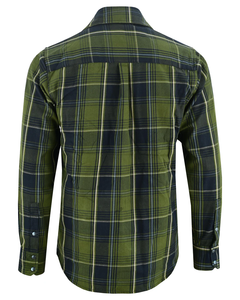 Hot Selling <b>Flannels</b> Custom Color Labels Brushed Polyester Cotton Long Sleeve Men <b>Flannel</b> Shirts - Product Image 3